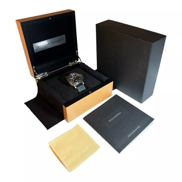 Panerai Luminor Submersible Titanium Black Dial 47mm Automatic Watch PAM01305 - Picture 10 of 10